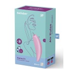 Розовый вакуум-волновой стимулятор Satisfyer Curvy 3+