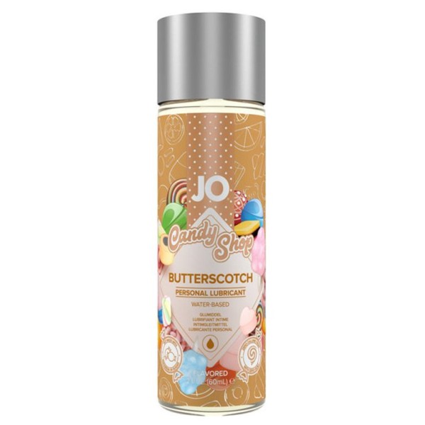 Смазка на водной основе Candy Shop Butterscotch с ароматом ирисок - 60 мл