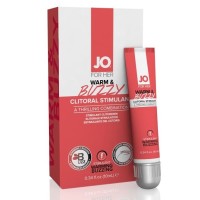 Клиторальный крем JO WARM BUZZY CLITORAL GEL - 10 мл.