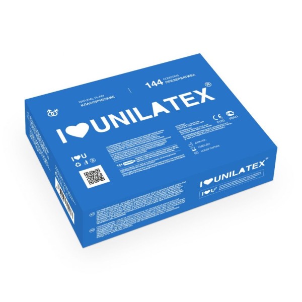 Классические презервативы Unilatex Natural Plain - 144 шт