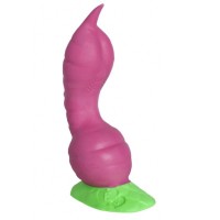 Розовый фаллоимитатор Крок Mini - 17 см.