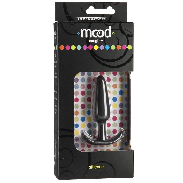 Анальная пробка для ношения Mood Naughty 3  Silicone - 7,6 см