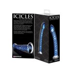 Стеклянный анальный стимулятор Icicles №29 - 19,7 см