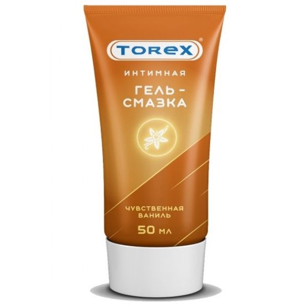 Смазка на водной основе TOREX  Чувственная ваниль  - 50 мл
