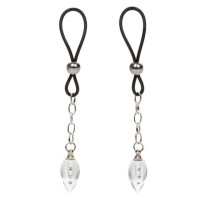 Подвески на соски с прозрачными капельками Non-Piercing Nipple Jewelry Crystal Teardrop Подвески на соски с прозрачными капельками Non-Piercing Nipple Jewelry Crystal Teardrop