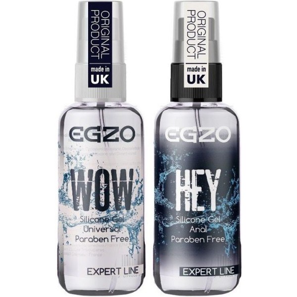 Набор лубрикантов на силиконовой основе Egzo Expert Line - 2 х 50 мл
