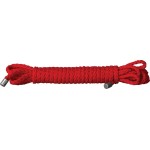 Красная веревка для бандажа Kinbaku - 10 м