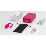 Розовый вагинальный стимулятор Flamingo
