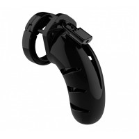 Чёрный мужской пояс верности Model 03 Chastity 4.5 Cock Cage Чёрный мужской пояс верности Model 03 Chastity 4.5 Cock Cage