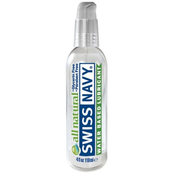 Гипоаллергенный лубрикант Swiss Navy All Natural Water Base Lubricant - 118 мл