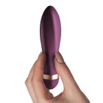 Фиолетовый мини-вибратор Climaximum Ardor - 13 см