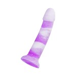 Фиолетовый фаллоимитатор Neil - 18 см