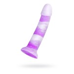 Фиолетовый фаллоимитатор Neil - 18 см