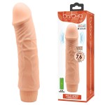 Телесный вибратор-реалистик Barbara - 19,5 см