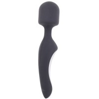 Чёрный жезловый вибратор VIBE THERAPY INDULGENCE Чёрный жезловый вибратор VIBE THERAPY INDULGENCE