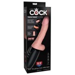 Хай-тек вибратор с функцией толкания 65 Thrusting Cock With Balls