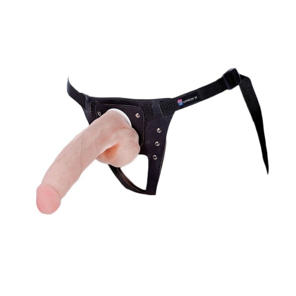 Реалистичный фаллос на поясе Harness - 20,5 см