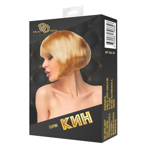 Золотистый парик  Кин 