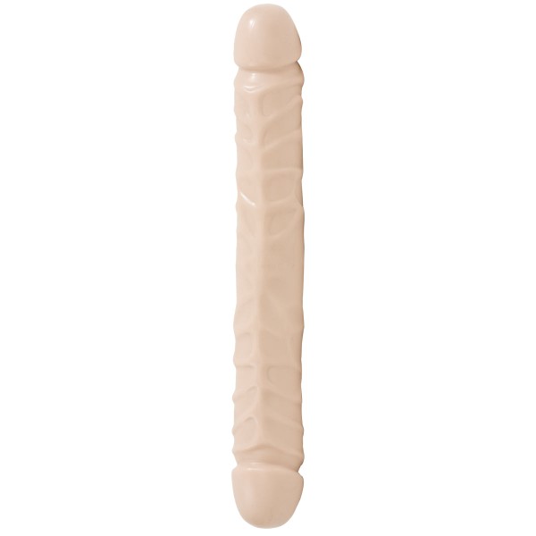 Фаллоимитатор двухсторонний Jr Veined Double Header 12  - 30,5 см