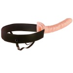 Мужской полый страпон 10  Hollow Strap-On - 24 см