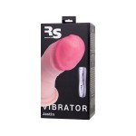 Телесный реалистичный вибратор Realstick Elite Vibro Justin - 21 см