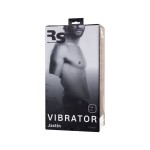 Телесный реалистичный вибратор Realstick Elite Vibro Justin - 21 см