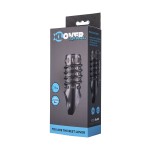 Открытая дымчатая насадка с точками и рёбрами ToyFa XLover - 11,5 см