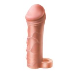 Фаллоудлинитель с кольцом COCK size M - 15 см