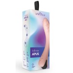 Персиковый вибратор для G-точки Apus - 19 см