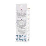 Нереалистичный синий вибратор BLURY - 18,5 см