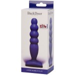 Синий анальный стимулятор Large Bubble Plug - 14,5 см