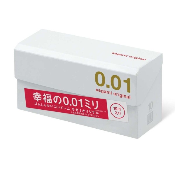 Супер тонкие презервативы Sagami Original 001 - 10 шт