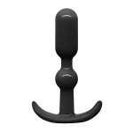 Черная анальная пробка Plug № 6 - 11,3 см