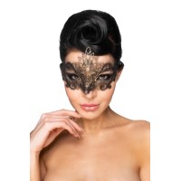 Золотистая карнавальная маска Бекрус 