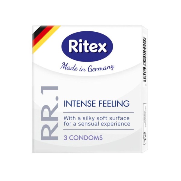 Классические презервативы RITEX INTENSE FEELING - 3 шт