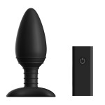 Чёрная вибровтулка NEXUS ACE LARGE с дистанционным управлением - 14 см