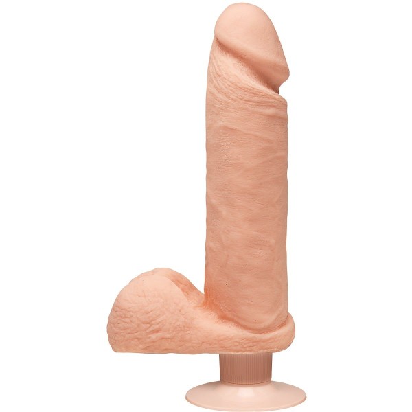Телесный вибратор-реалистик The D Perfect D Vibrating 8  - 23 см