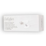 Белый магнитный кабель для зарядки Saisfyer USB Charging Cable