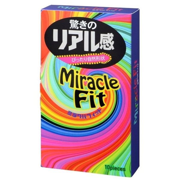 Презервативы Sagami Miracle Fit - 10 шт