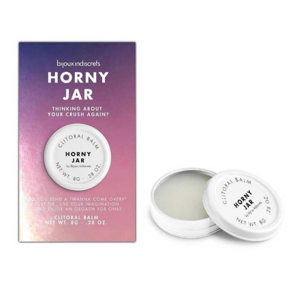 Возбуждающий бальзам для клитора HORNY JAR - 8 гр