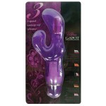 Фиолетовый вибратор для точки G ULTRA G-SPOT - 15 см