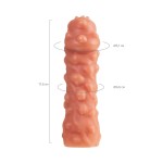 Насадка на фаллос с крупными бугорками EXTREME SLEEVE - 17,6 см