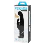 Черный вибратор-кролик G-Spot Stroking Vibrator - 24,2 см