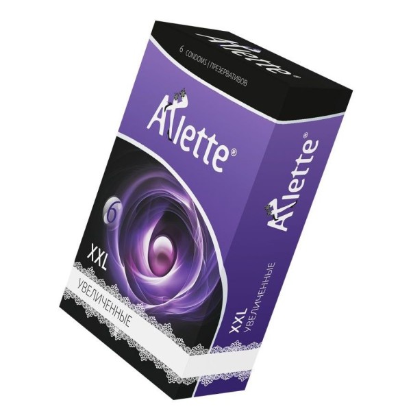 Презервативы Arlette XXL увеличенного размера - 6 шт