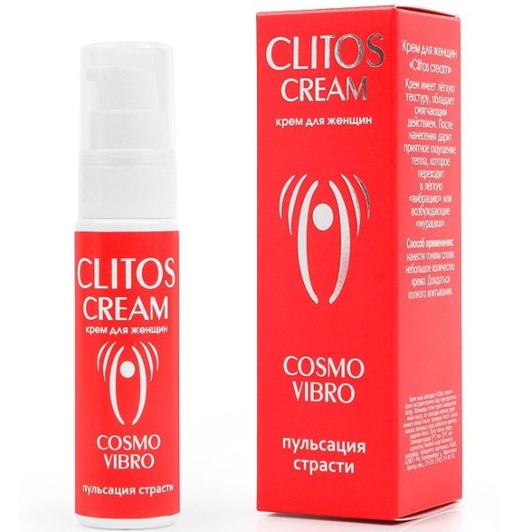 Возбуждающий крем для женщин Clitos Cream - 25 гр