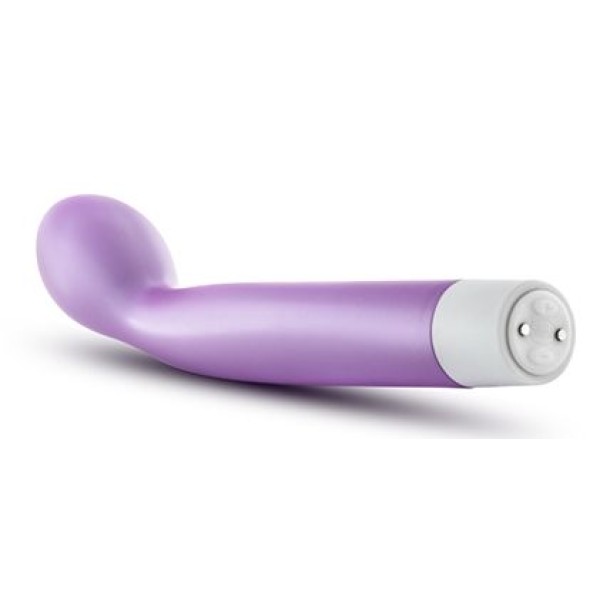 Сиреневый вибратор G Slim Rechargeable - 18 см 