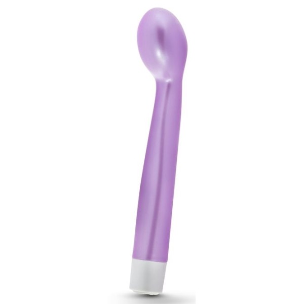 Сиреневый вибратор G Slim Rechargeable - 18 см 