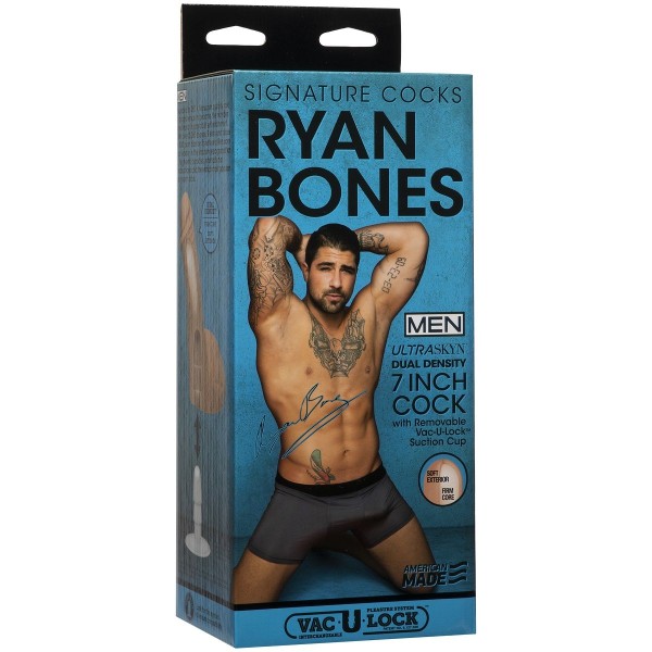 Телесный фаллоимитатор Ryan Bones 7  ULTRASKYN Cock - 18,4 см