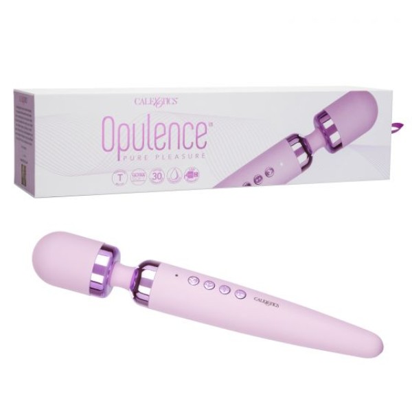 Сиреневый wand-вибратор Opulence - 27,2 см