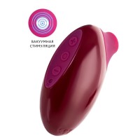 Бордовый вакуумный стимулятор клитора Myrty Бордовый вакуумный стимулятор клитора Myrty